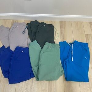 FIGS Scrubs Joggers Lot Men Size Medium Various Colors